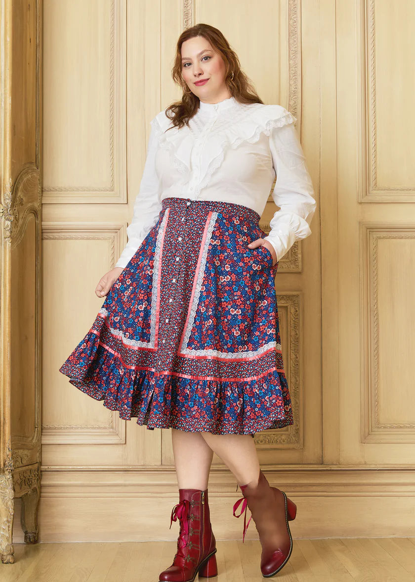 ALBERTO-GUNNE SAX for ModCloth's Isabella Midi Skirt
