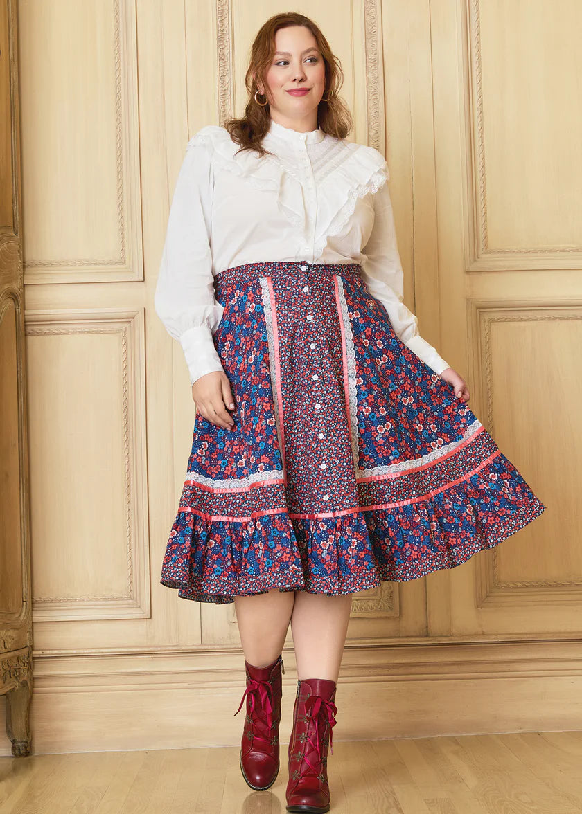 ALBERTO-GUNNE SAX for ModCloth's Isabella Midi Skirt
