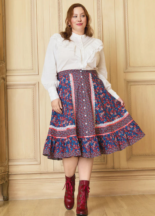 ALBERTO-GUNNE SAX for ModCloth's Isabella Midi Skirt